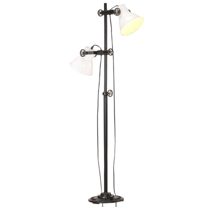 Podlahová Lampa Se 2 Svítidly E27 Litina
