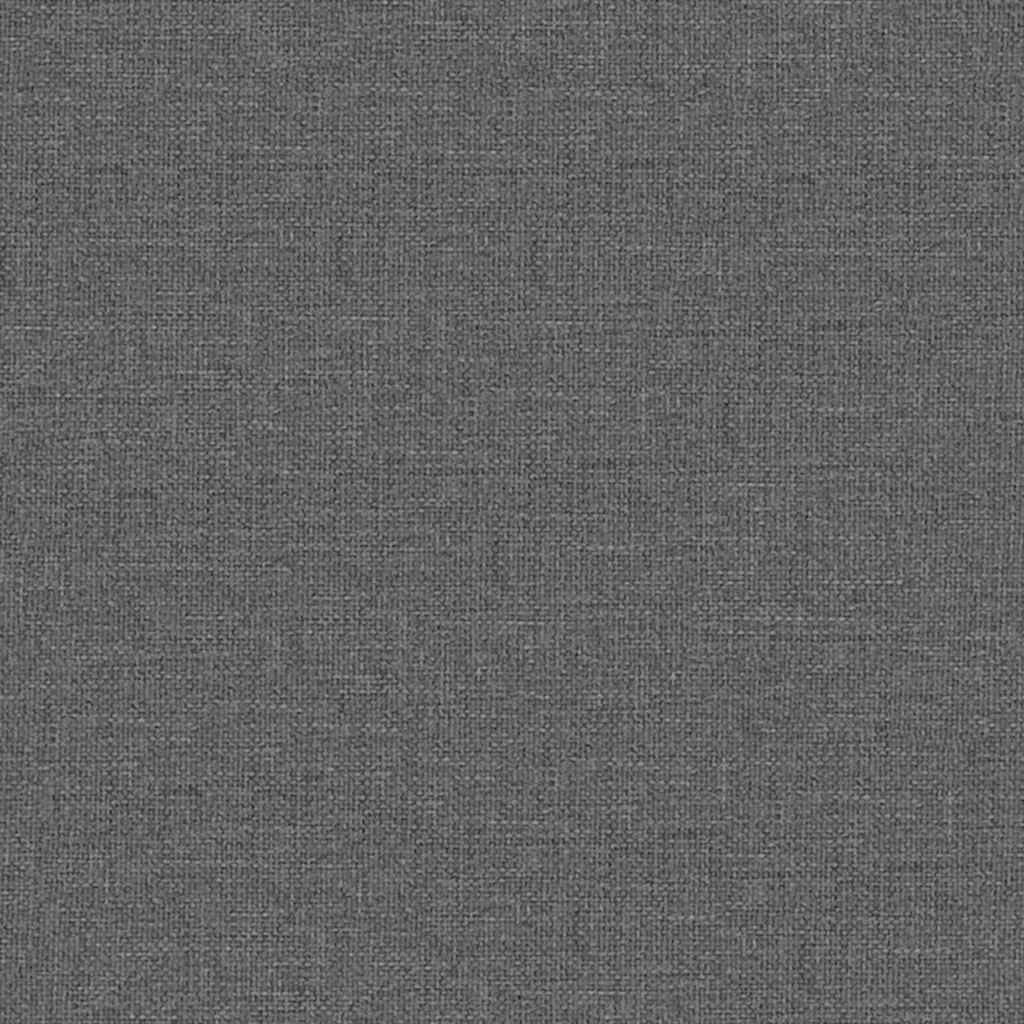 Masážní Křeslo Tmavě Šedé Textil