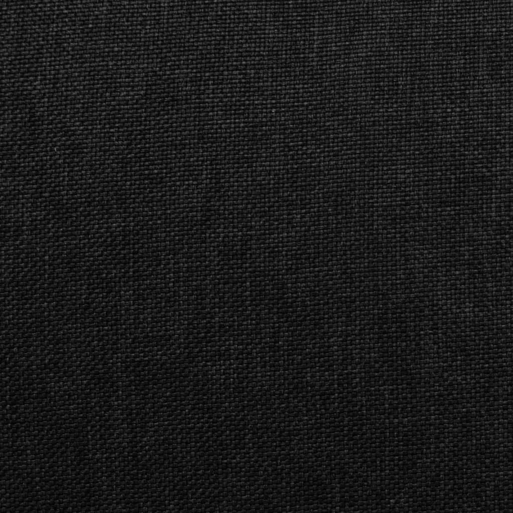 Zvedací Masážní Křeslo Černé Textil