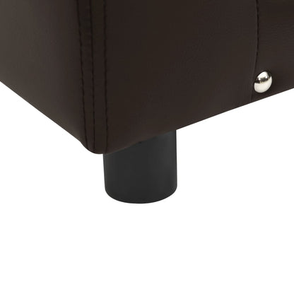 Pohovka Pro Psy 81 X 43 X 31 Cm Plyš A Umělá Kůže