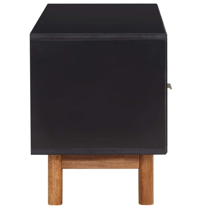 Tv Stolek 100 X 35 X 45 Cm Masivní Akáciové Dřevo A Mdf