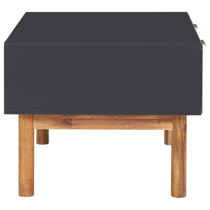 Konferenční Stolek 90 X 50 X 40 Cm Masivní Akáciové Dřevo A Mdf