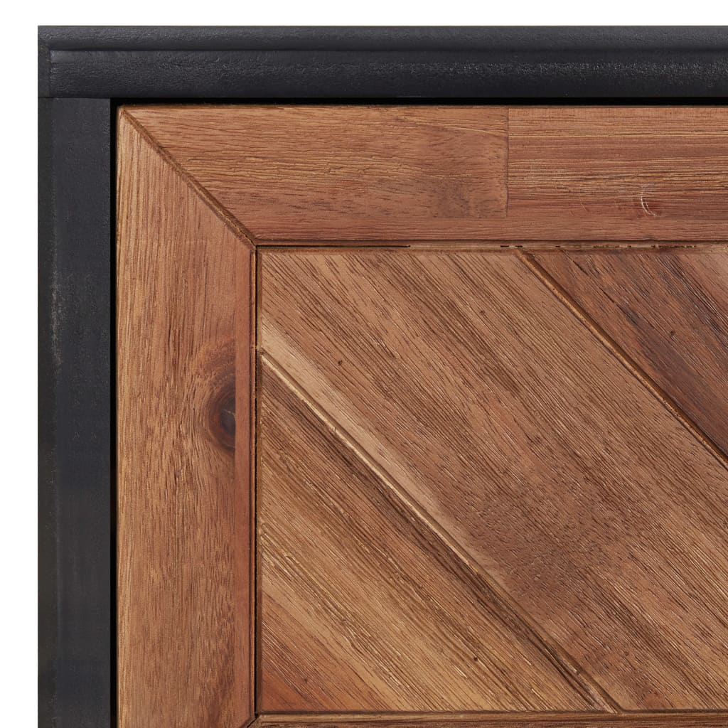 Konferenční Stolek 90 X 50 X 40 Cm Masivní Akáciové Dřevo A Mdf