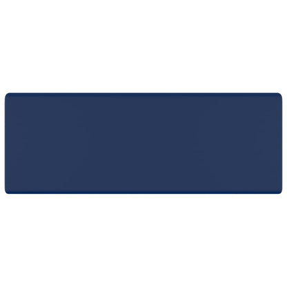 Luxusní Umyvadlo Přepad Čtvercové Matné Tmavě Modré 41X41 Cm