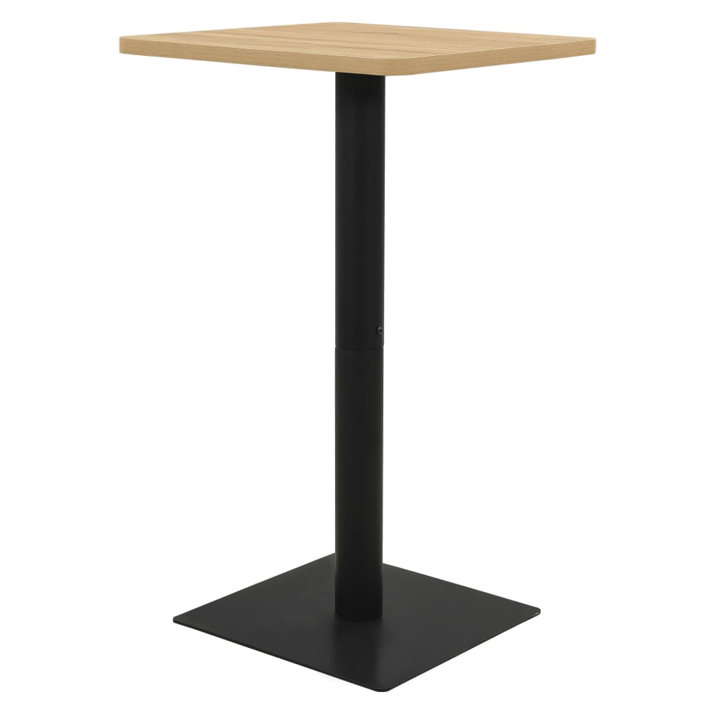Bistro Stolek Barva Dub 70 X 70 X 107 Cm