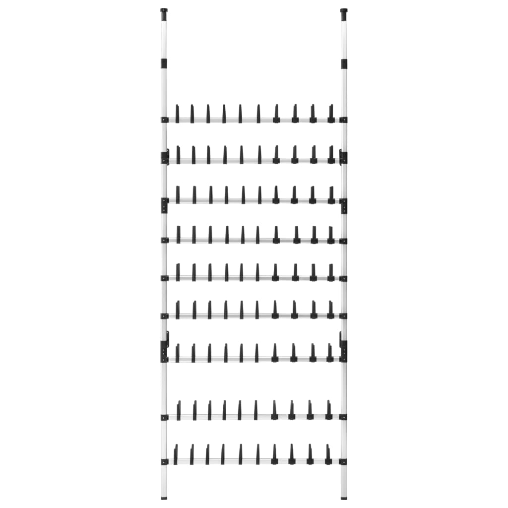 Teleskopický Botník S Tyčemi Hliník