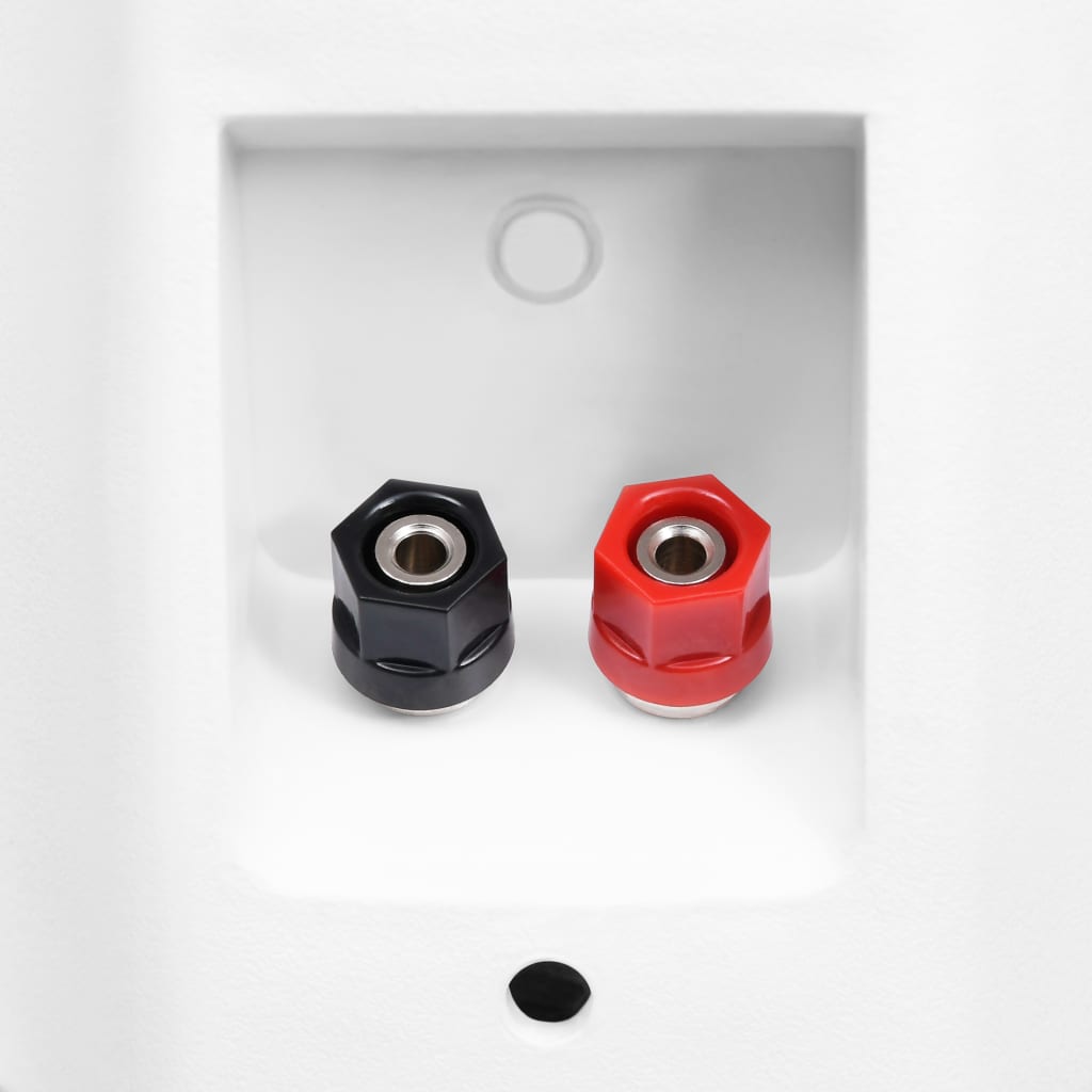 Nástěnné Stereo Reproduktory 2 Ks Bílé Interiér Exteriér