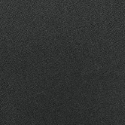 Masážní Křeslo S Podnožkou Tmavě Šedé Textil