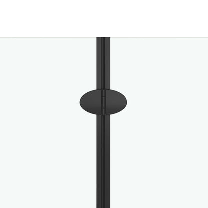 Skládací Sprchový Kout Se 3 Panely Esg 130 X 138 Cm Černý