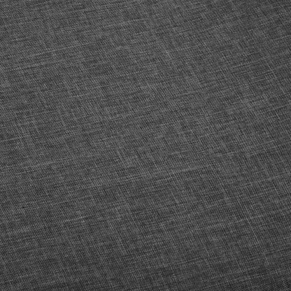 Jídelní Židle 2 Ks Tmavě Šedé Textil