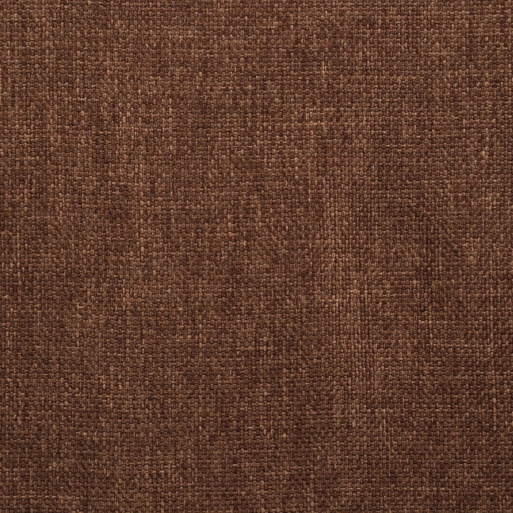 Jídelní Židle 2 Ks Hnědé Textil