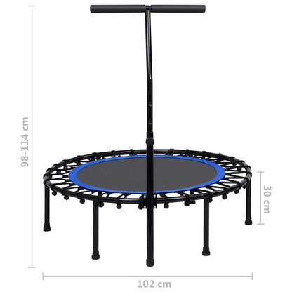 Fitness Trampolína S Rukojetí 102 Cm