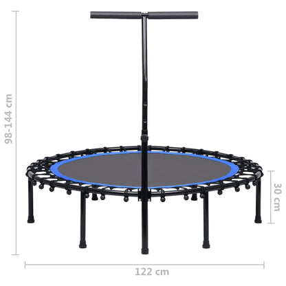 Fitness Trampolína S Rukojetí 122 Cm