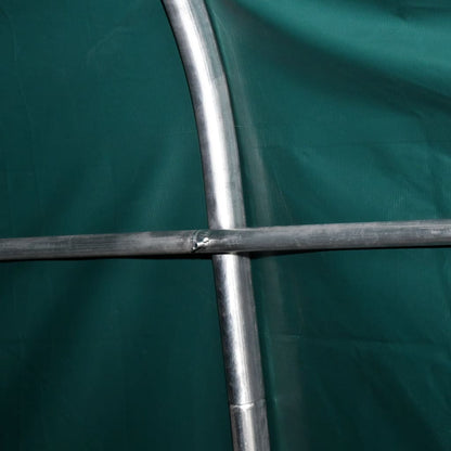 Mobilní Přístřešek Pro Zvířata Pvc 550 G/M² 3,3X4,8M Tm. Zelený