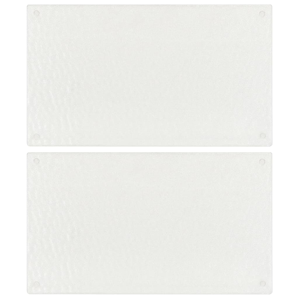 Kuchyňská Prkénka 2 Ks Se Vzorem Betonu Tvrzené Sklo