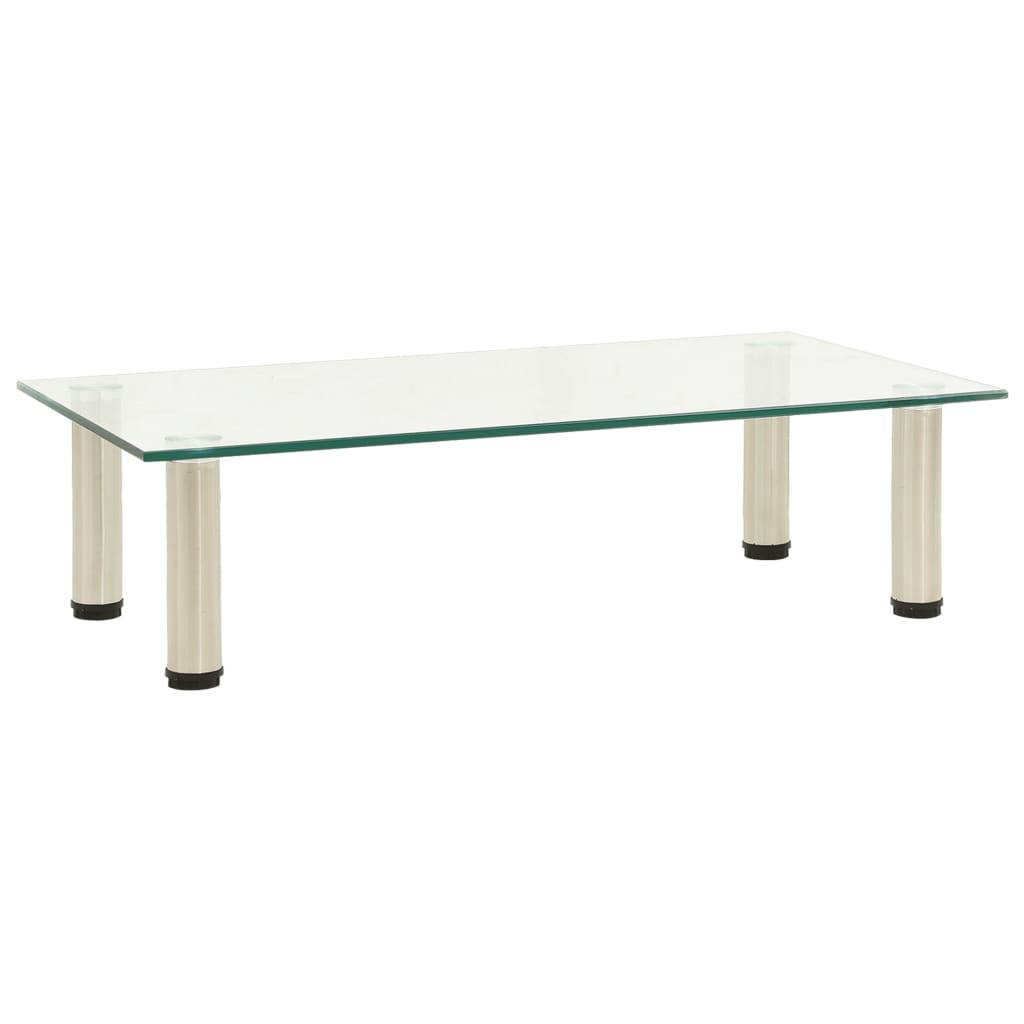Tv Stolek Mléčný 60 X 35 X 17 Cm Tvrzené Sklo