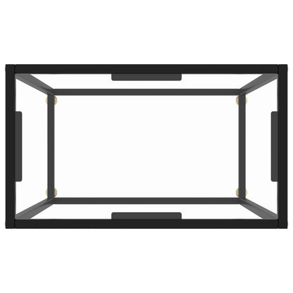 Konzolový Stolek Tvrzené Sklo Transparentní