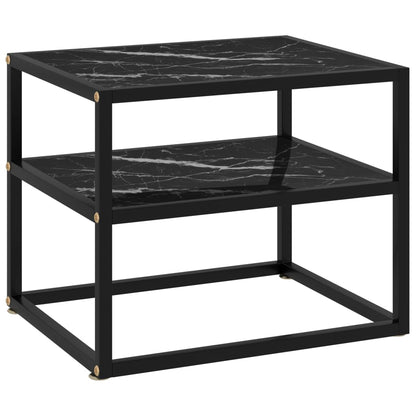 322854  Console Table Black Tempered Glass