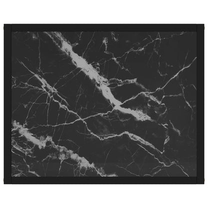 322854  Console Table Black Tempered Glass