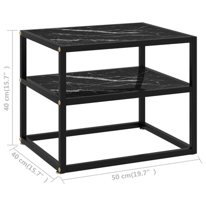 322854  Console Table Black Tempered Glass