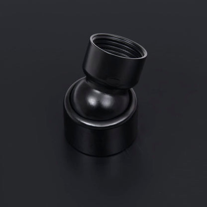 Dešťová Sprchová Hlavice Nerezová Ocel 30X30 Cm Čtvercová Černá