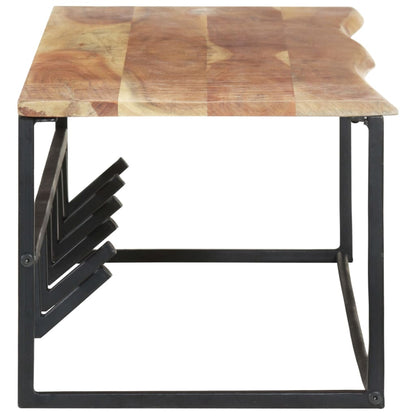 Věšák S Živou Hranou 100 X 34 X 38 Cm Masivní Akáciové Dřevo