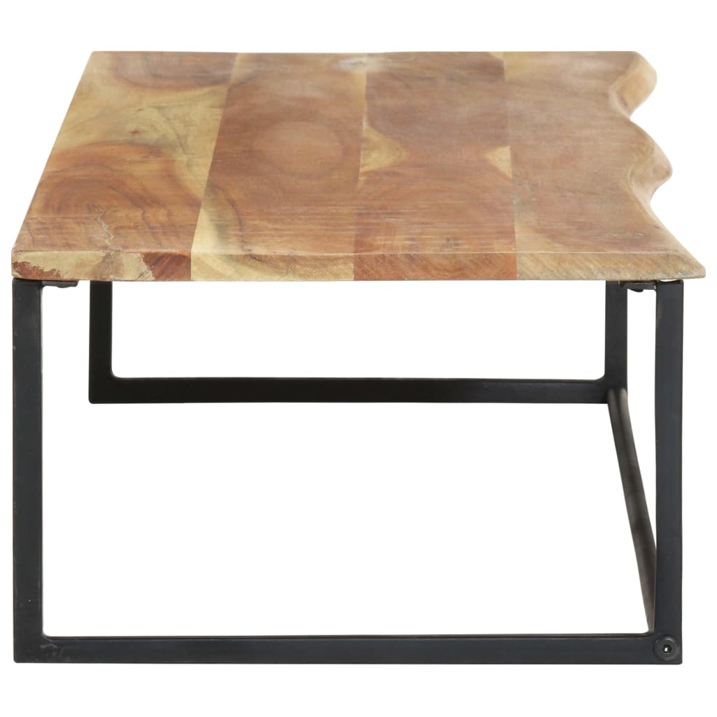 Věšák S Živou Hranou 100 X 35 X 22 Cm Masivní Akáciové Dřevo