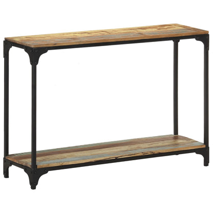 Konzolový Stolek 110 X 30 X 75 Cm Masivní Recyklované Dřevo