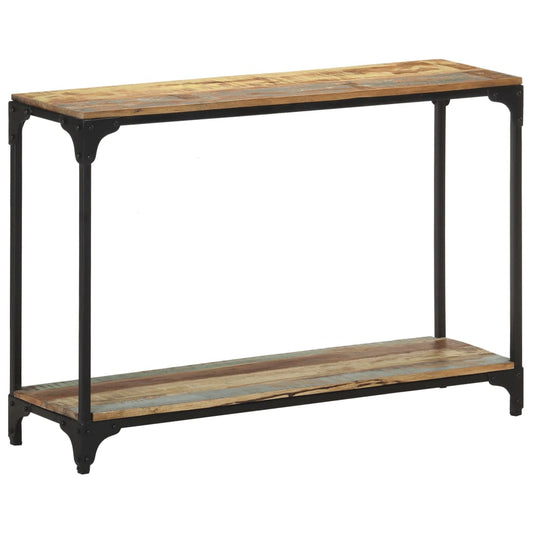 Konzolový Stolek 110 X 30 X 75 Cm Masivní Recyklované Dřevo