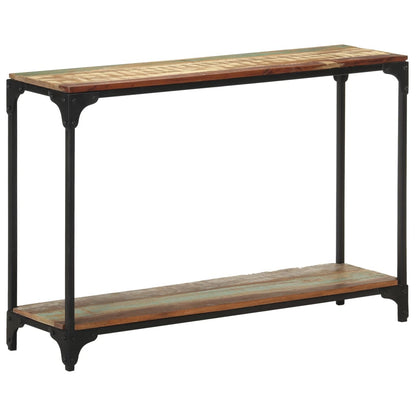 Konzolový Stolek 110 X 30 X 75 Cm Masivní Recyklované Dřevo