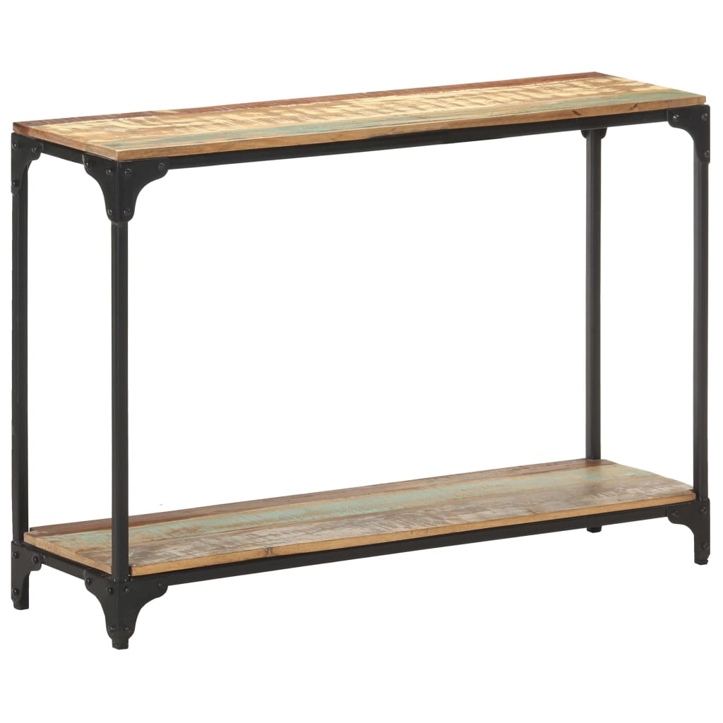 Konzolový Stolek 110 X 30 X 75 Cm Masivní Recyklované Dřevo