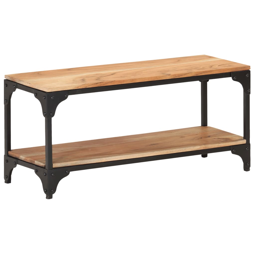 Konferenční Stolek 90 X 30 X 40 Cm Masivní Akáciové Dřevo Přírodní