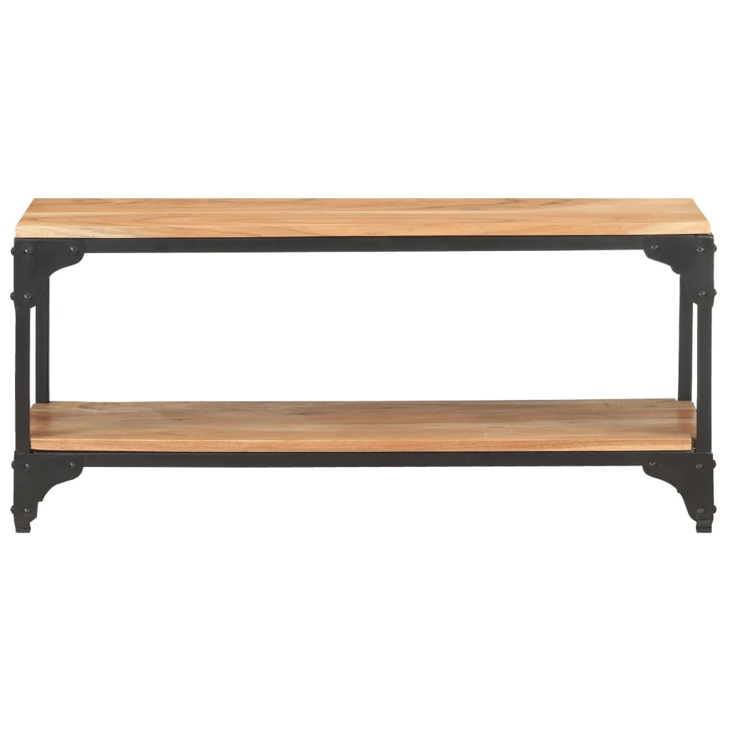 Konferenční Stolek 90 X 30 X 40 Cm Masivní Akáciové Dřevo Přírodní