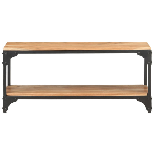 Konferenční Stolek 90 X 30 X 40 Cm Masivní Akáciové Dřevo Přírodní