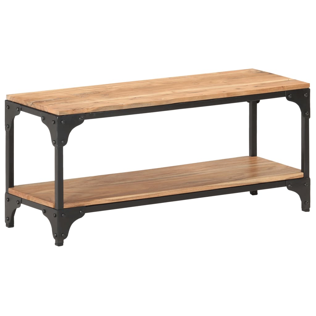 Konferenční Stolek 90 X 30 X 40 Cm Masivní Akáciové Dřevo Přírodní