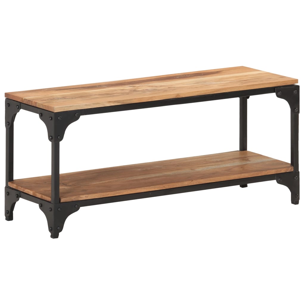Konferenční Stolek 90 X 30 X 40 Cm Masivní Akáciové Dřevo Přírodní