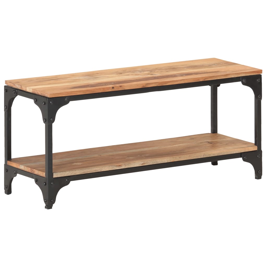 Konferenční Stolek 90 X 30 X 40 Cm Masivní Akáciové Dřevo Přírodní