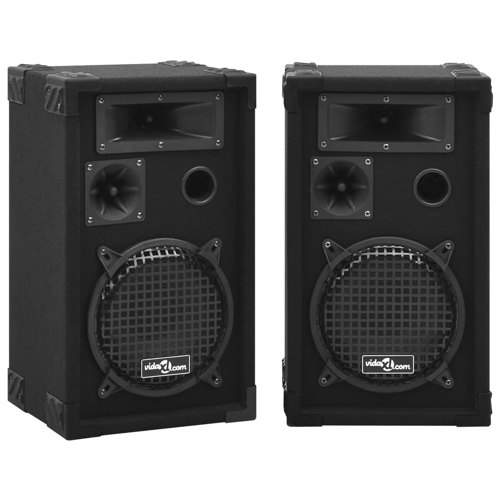 Profesionální Pasivní Reproduktory Hi-Fi 2 Ks 800 W Černé