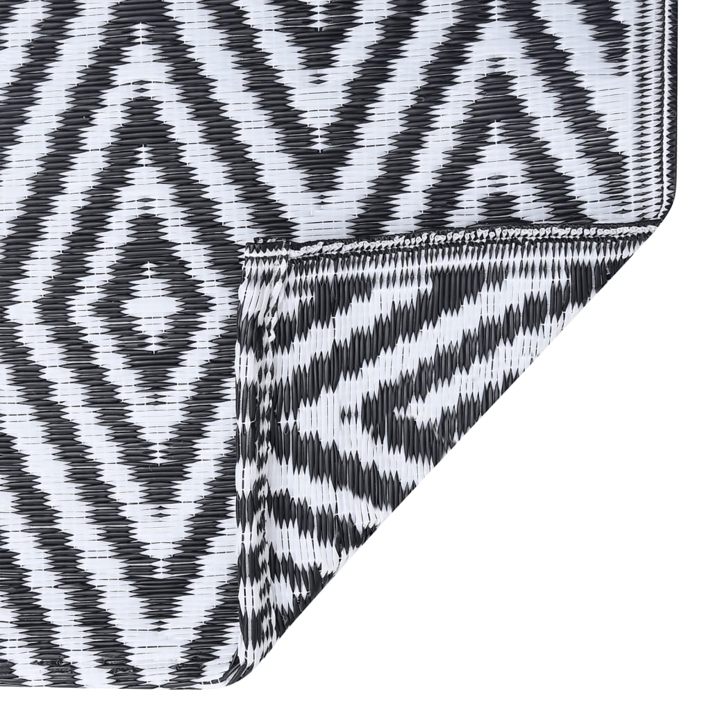 Venkovní Koberec Arakil Bílý A Černý Pp Bílá A Černá