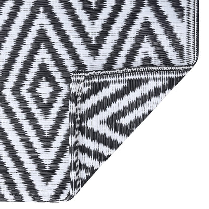 Venkovní Koberec Arakil Bílý A Černý Pp Bílá A Černá