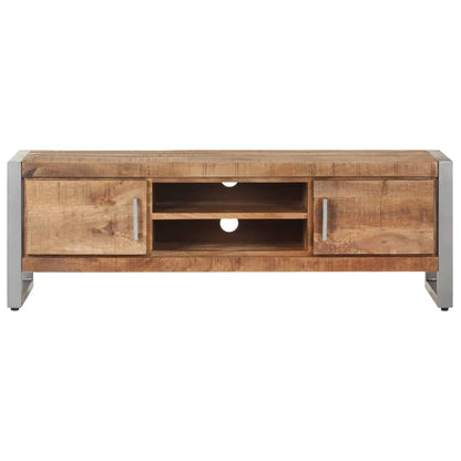 Tv Stolek 120 X 30 X 40 Cm Hrubé Mangovníkové Dřevo