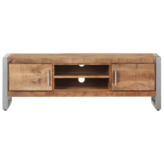 Tv Stolek 120 X 30 X 40 Cm Hrubé Mangovníkové Dřevo