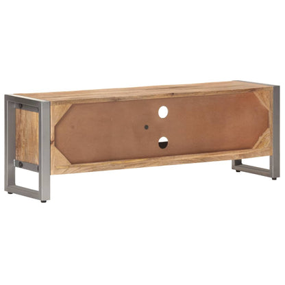 Tv Stolek 120 X 30 X 40 Cm Hrubé Mangovníkové Dřevo