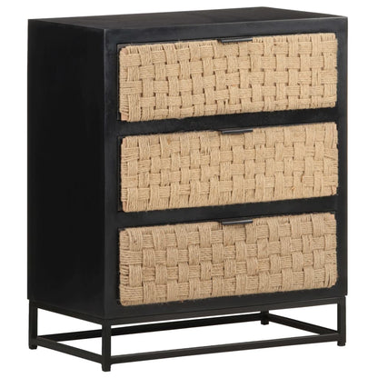 Příborník 60 X 35 X 70 Cm Masivní Mangovníkové Dřevo