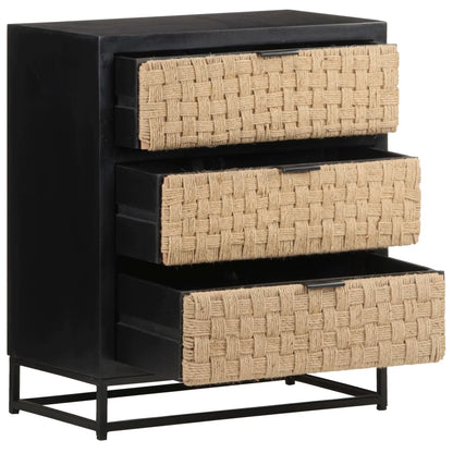 Příborník 60 X 35 X 70 Cm Masivní Mangovníkové Dřevo