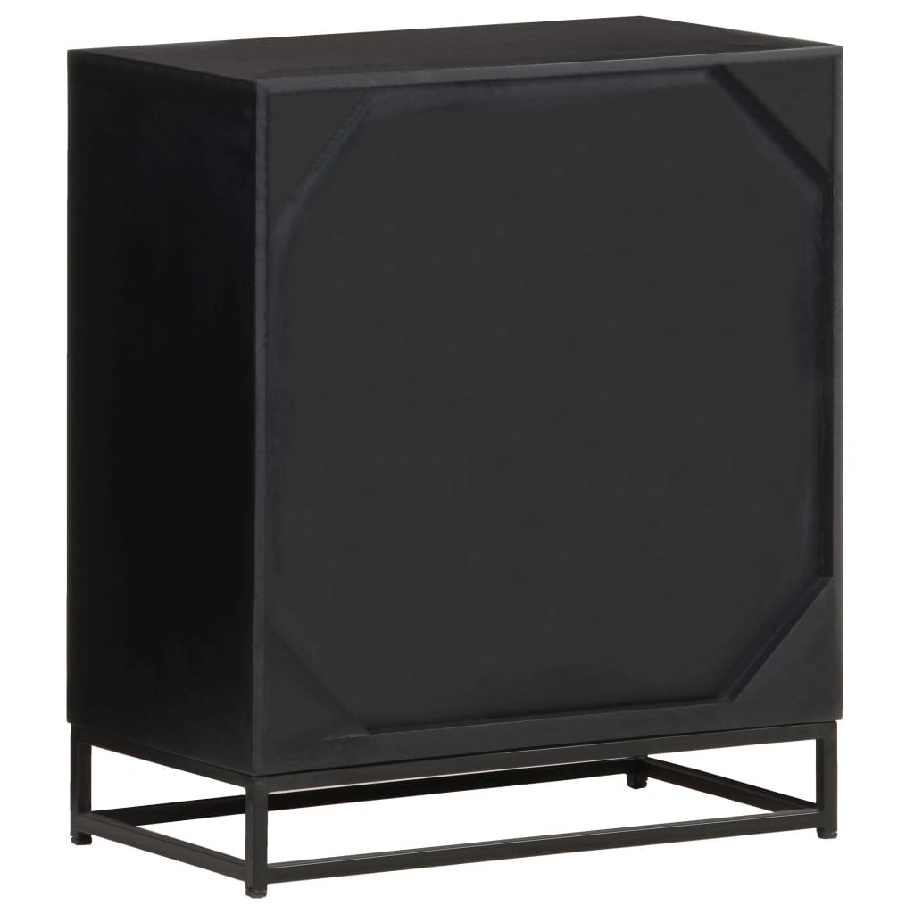 Příborník 60 X 35 X 70 Cm Masivní Mangovníkové Dřevo