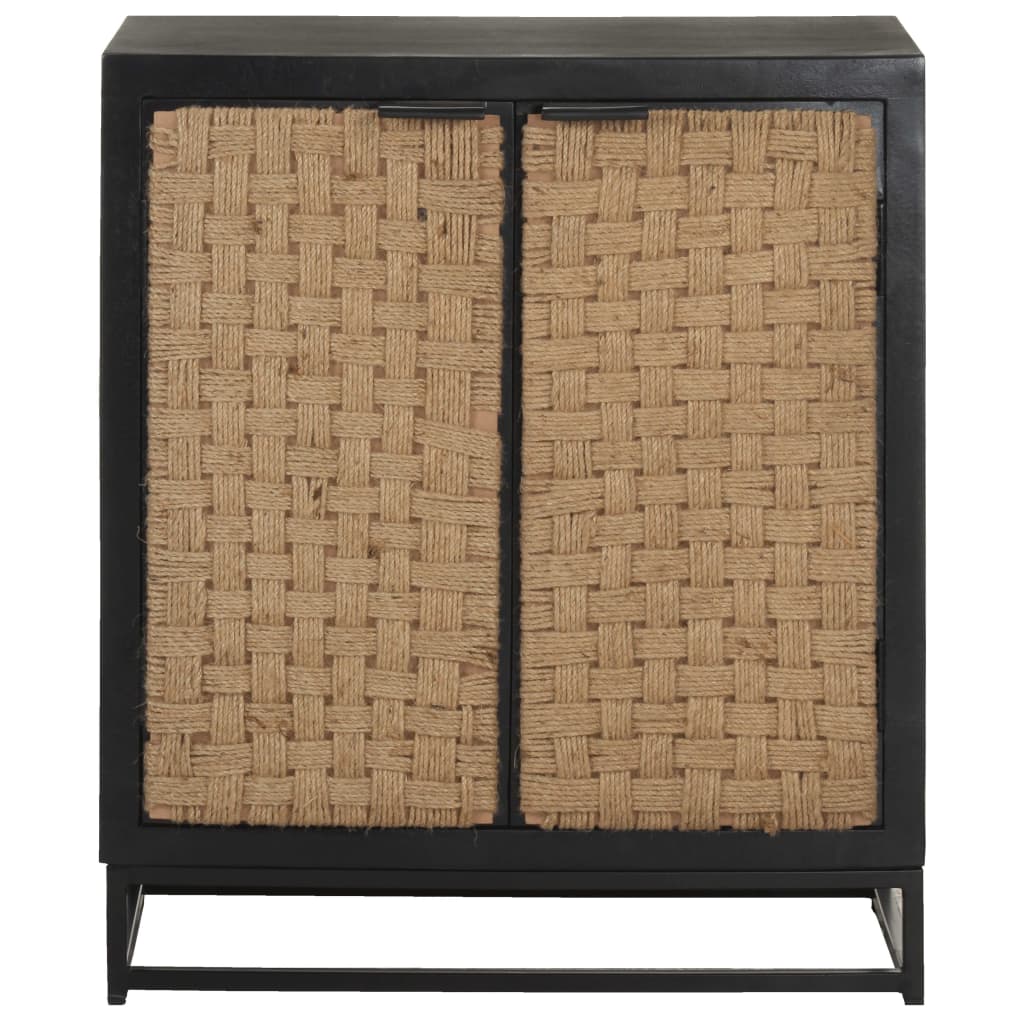 Příborník 60 X 35 X 70 Cm Masivní Mangovníkové Dřevo