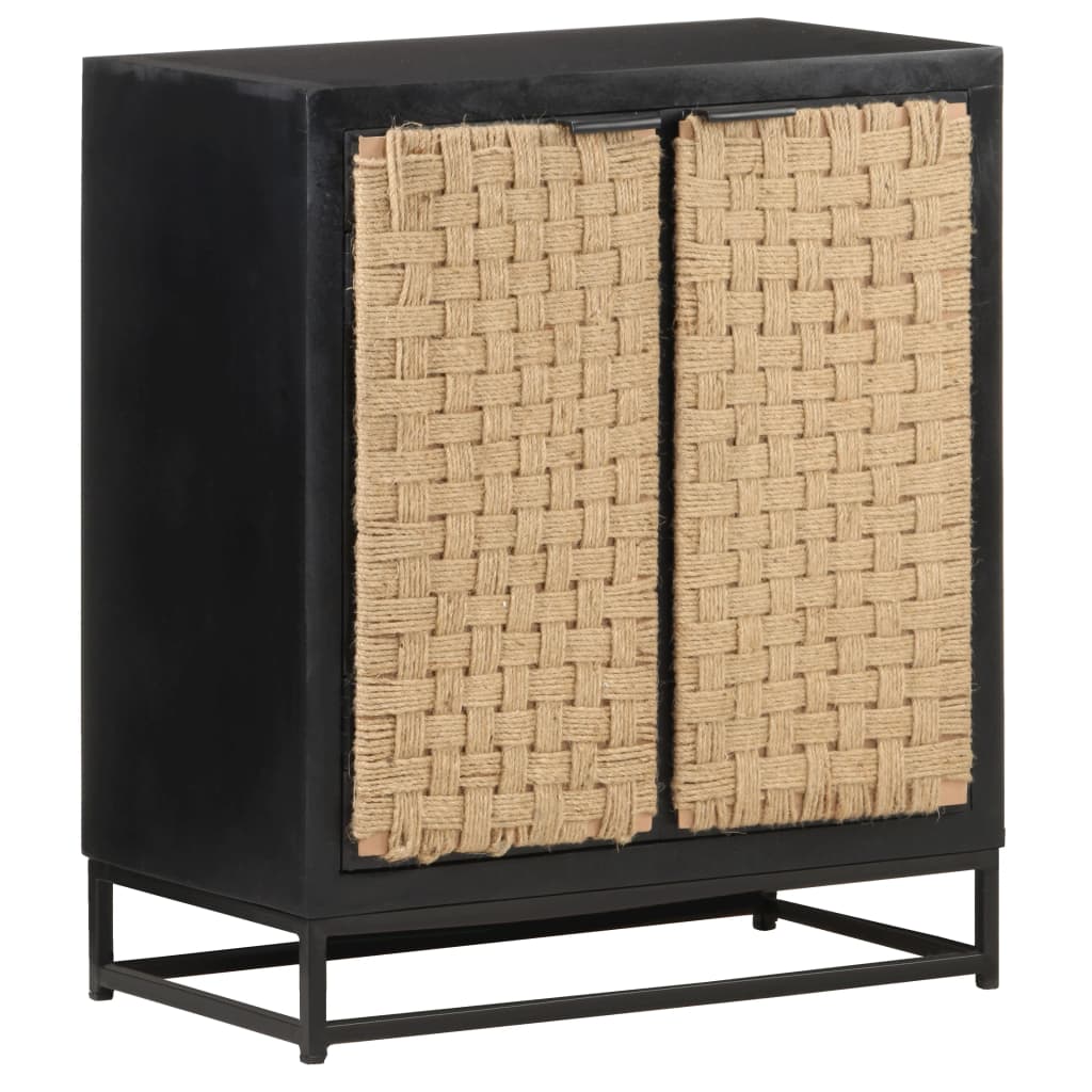 Příborník 60 X 35 X 70 Cm Masivní Mangovníkové Dřevo