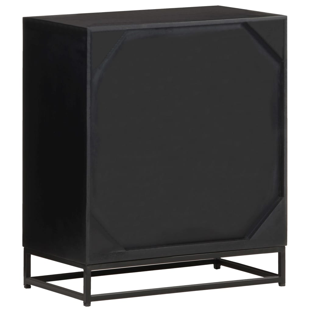 Příborník 60 X 35 X 70 Cm Masivní Mangovníkové Dřevo