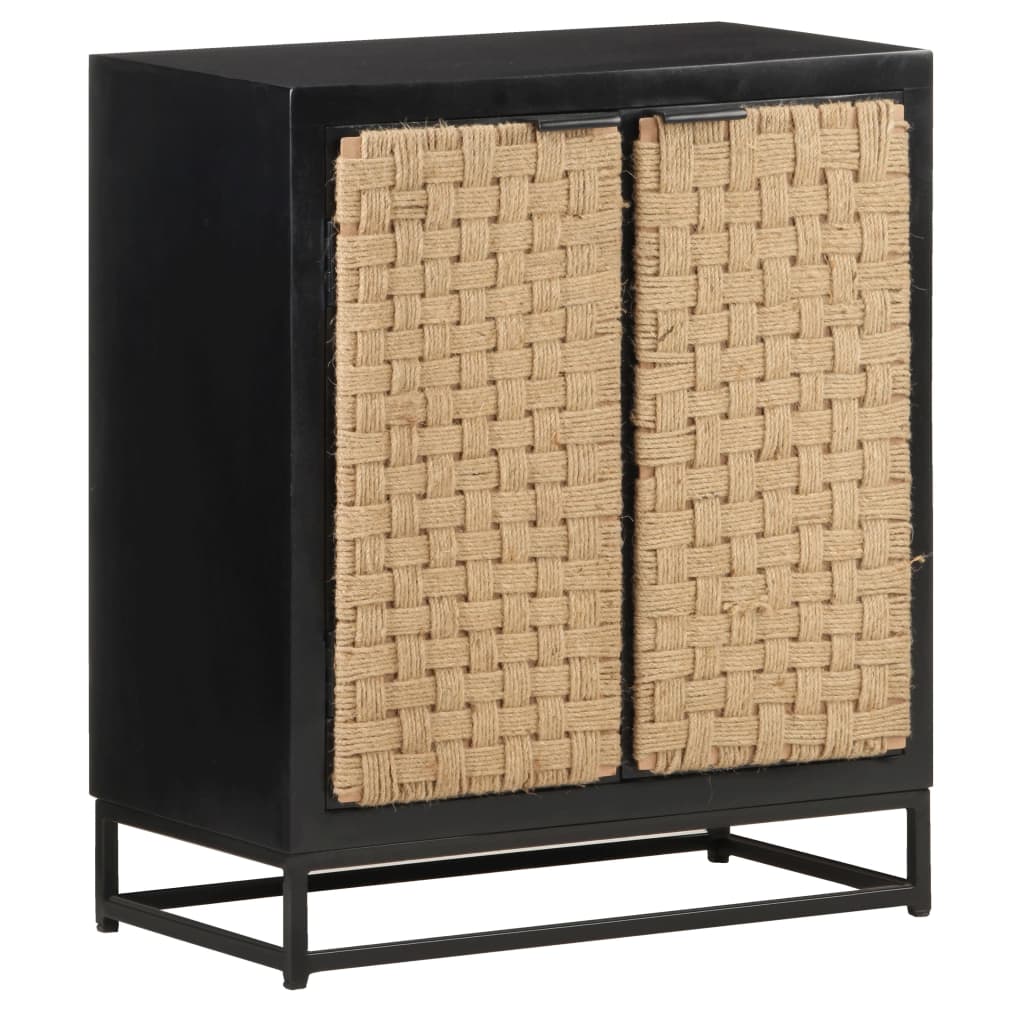 Příborník 60 X 35 X 70 Cm Masivní Mangovníkové Dřevo